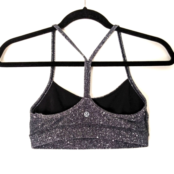 Lululemon Flow Y Bra Nulu Luminesce Splatter 4 - Picture 12 of 15